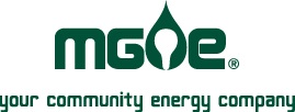 MG&E logo